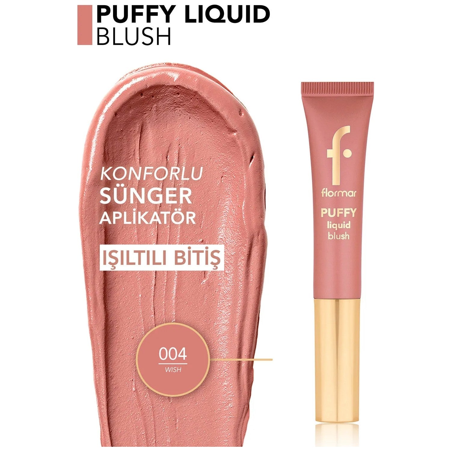 Flormar Puffy Liquid Blush