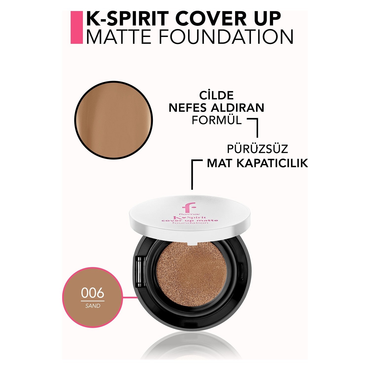 Flormar K-Spirit Cover Up Foundation