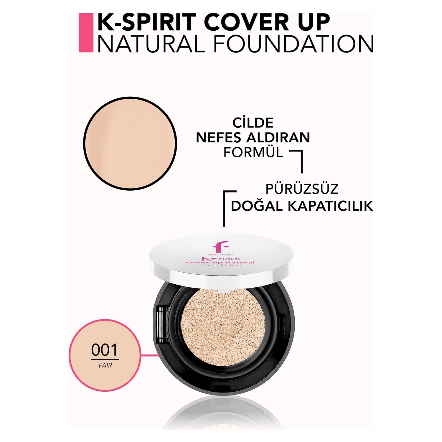 Flormar K-Spirit Cover Up Foundation