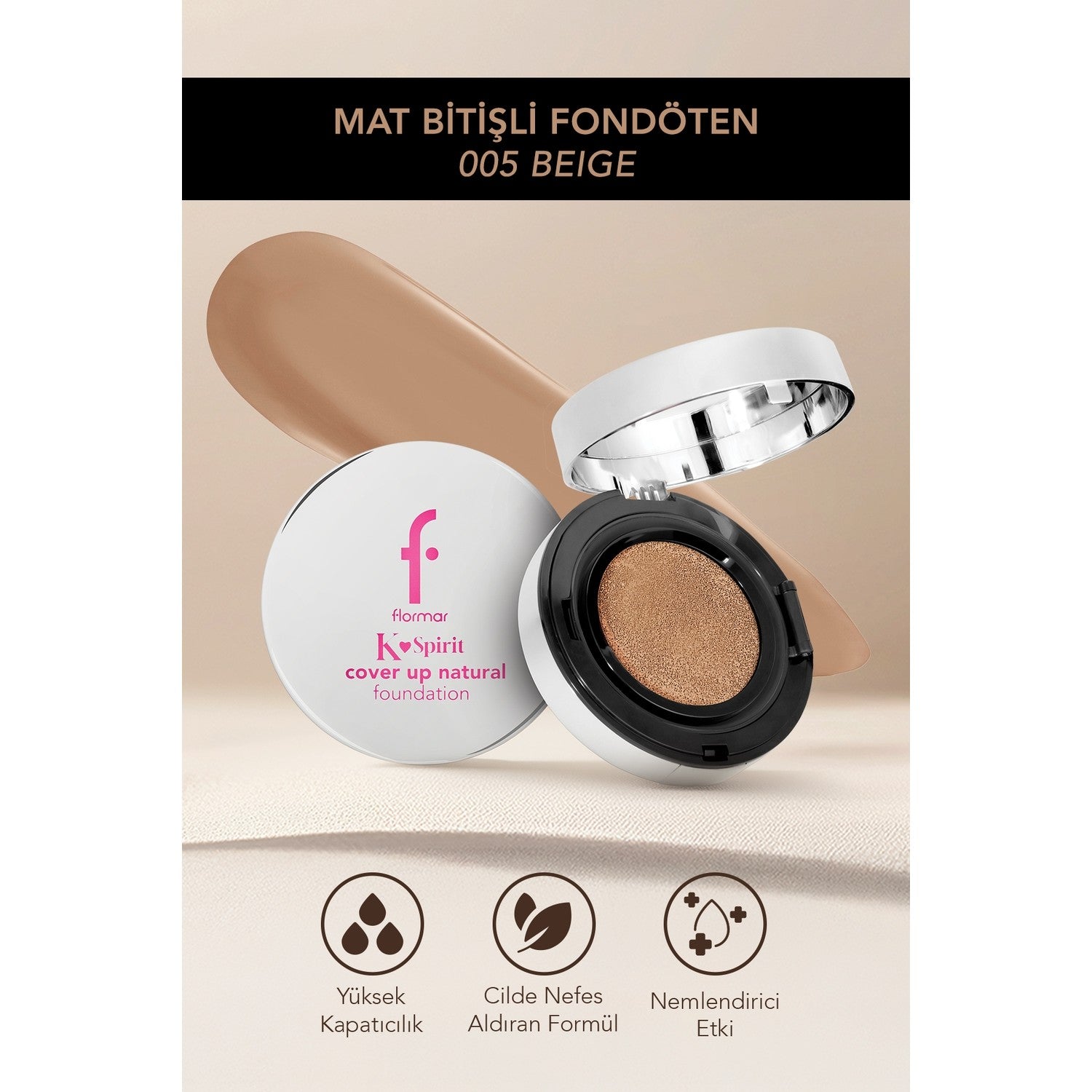 Flormar K-Spirit Cover Up Foundation