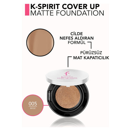 Flormar K-Spirit Cover Up Foundation