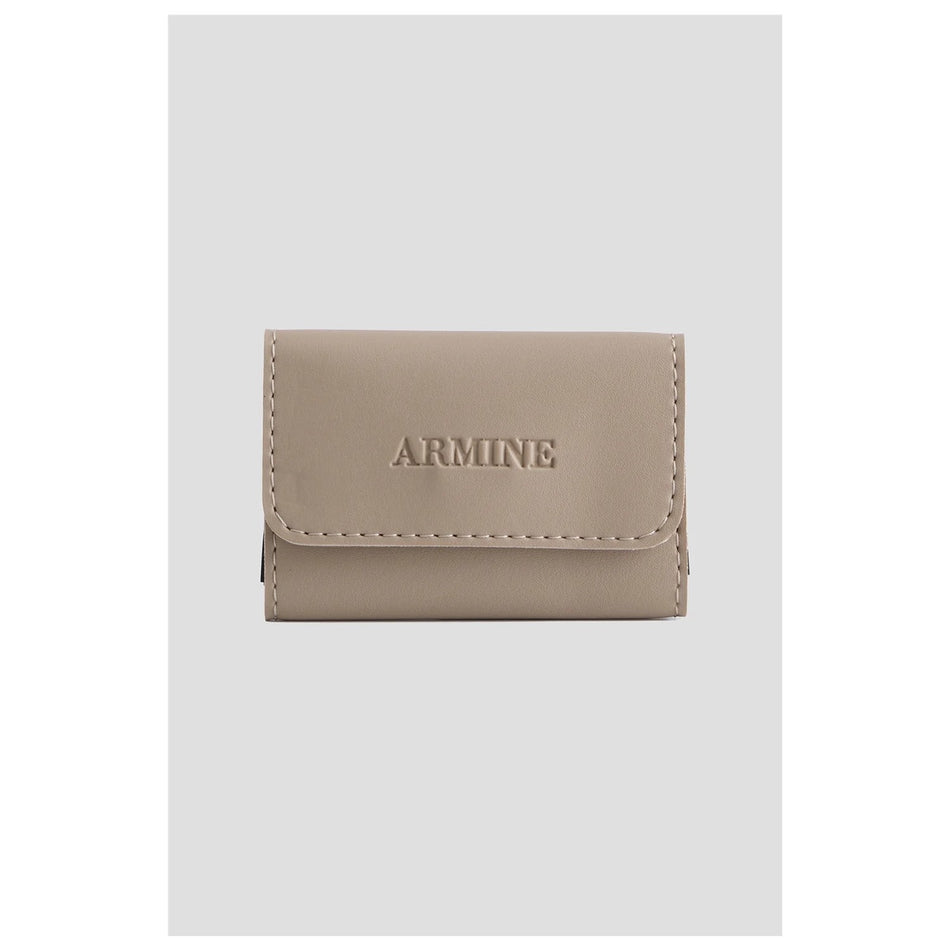 Armine Flat Wallet Mink