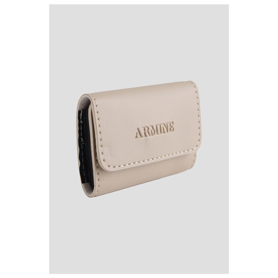 Armine Flat Wallet Mink