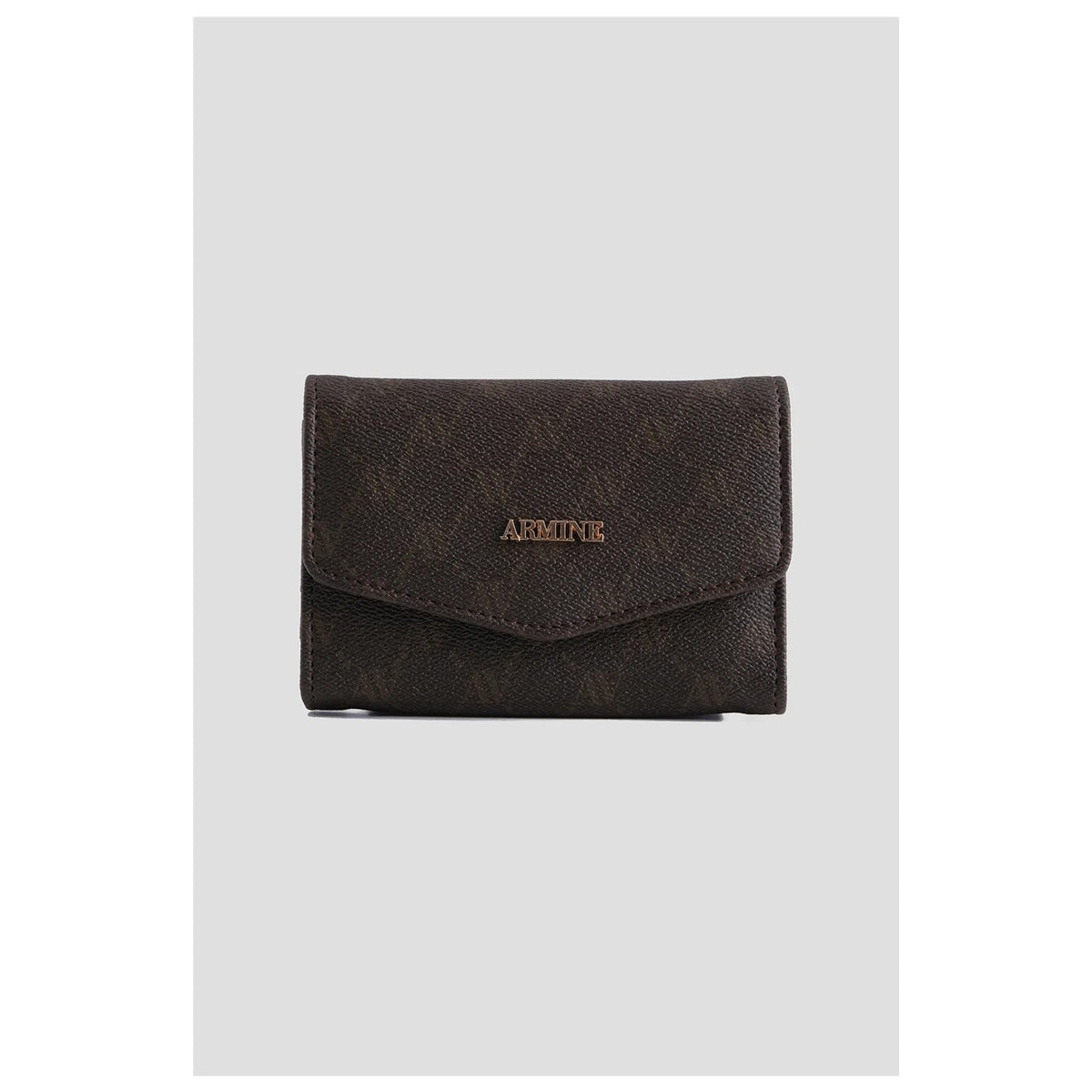 Armine Model Dotted Wallet Coffee - MALLTURK