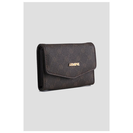 Armine Model Dotted Wallet Coffee - MALLTURK