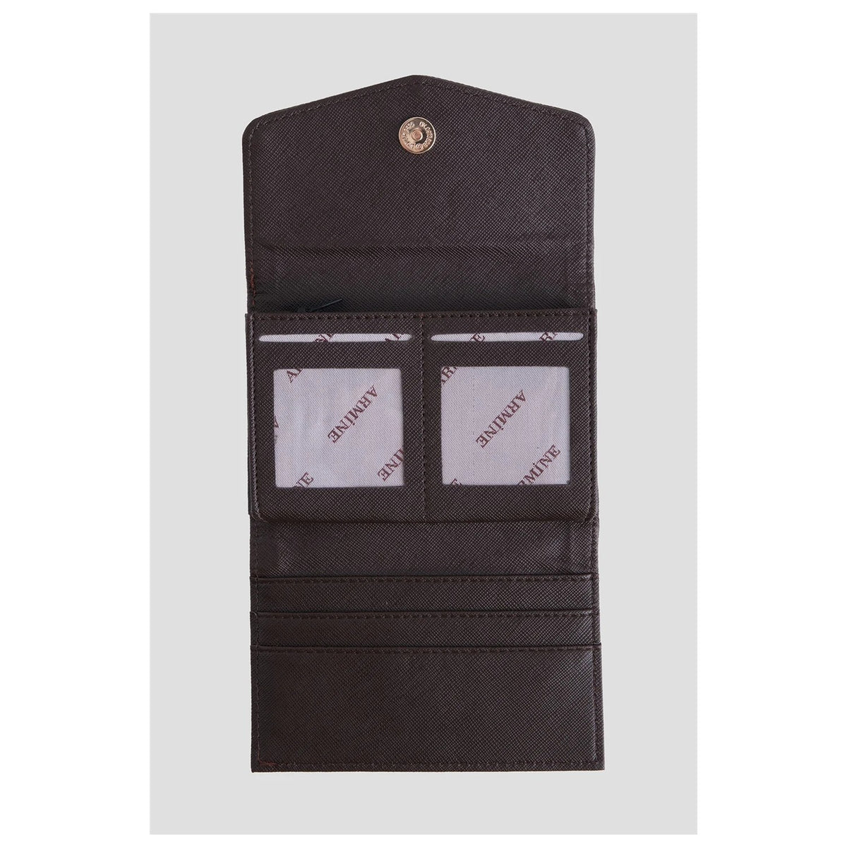 Armine Model Dotted Wallet Coffee - MALLTURK