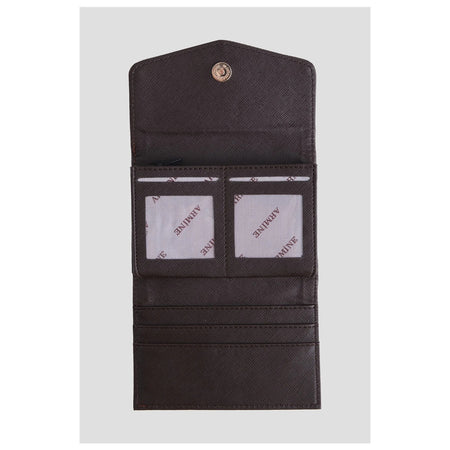 Armine Model Dotted Wallet Coffee - MALLTURK