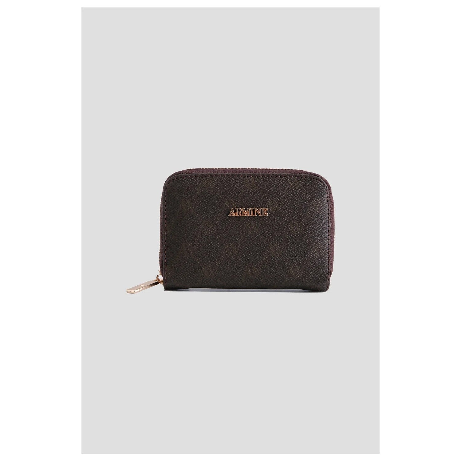 Armine Dotted Wallet Coffee, Fashion - MALLTURK