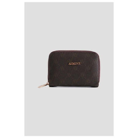 Armine Dotted Wallet Coffee, Fashion - MALLTURK