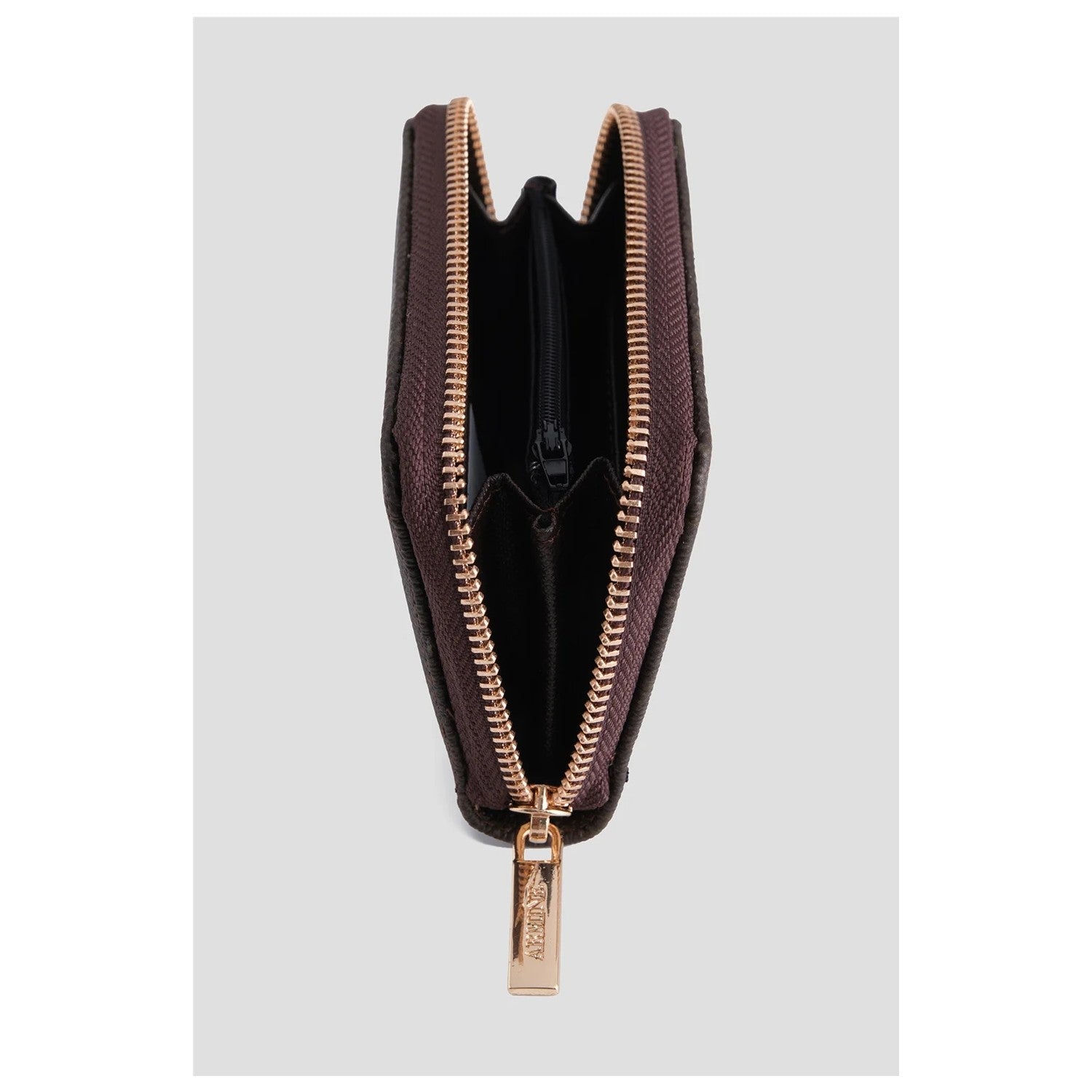 Armine Dotted Wallet Coffee, Fashion - MALLTURK