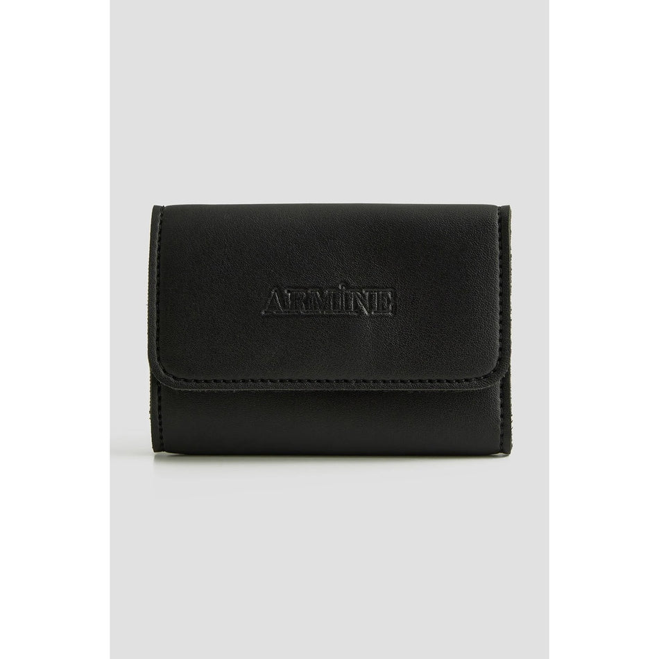 Armine Flat Wallet Black
