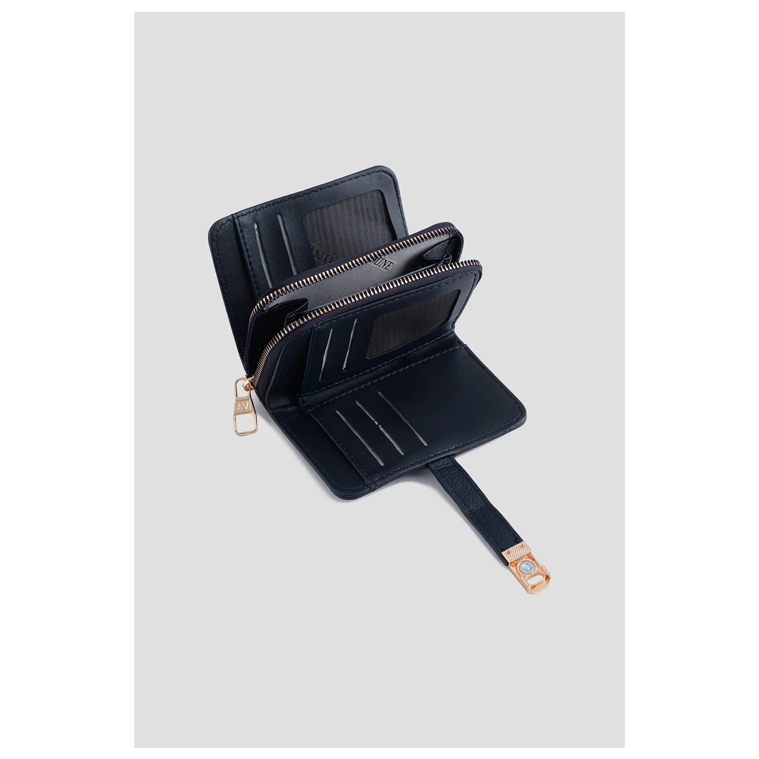 Armine Pia Wallet Navy Blue - MALLTURK