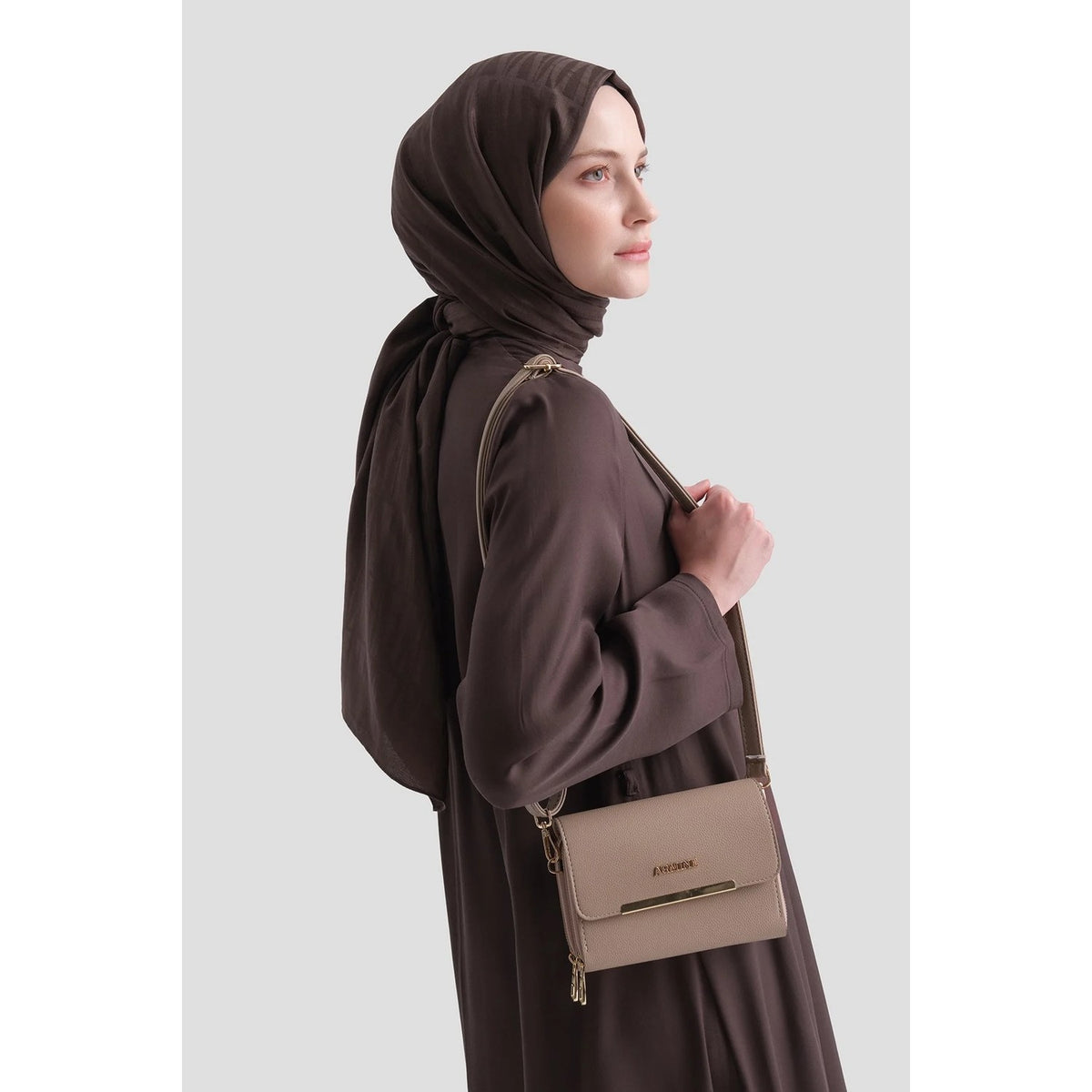 Armine Pia Wallet Mink - MALLTURK