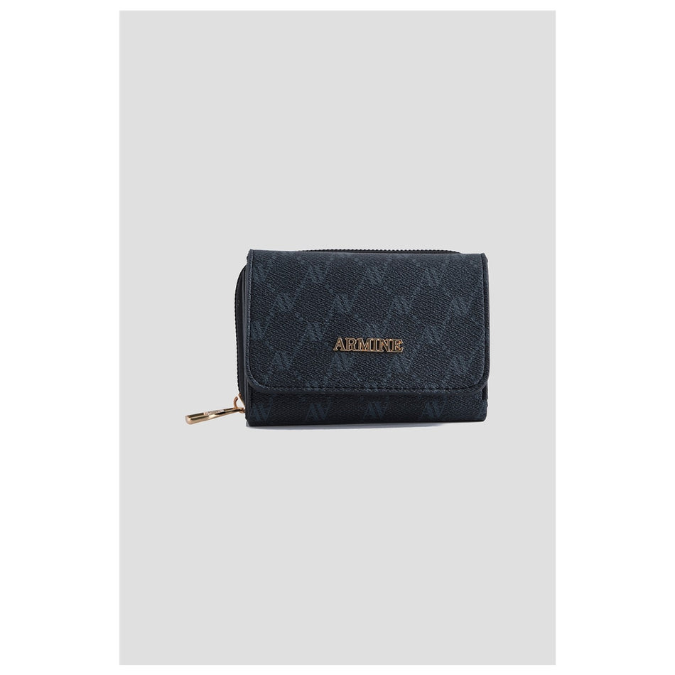 Armine Polka Dot Wallet Black Womens Wallet - MALLTURK