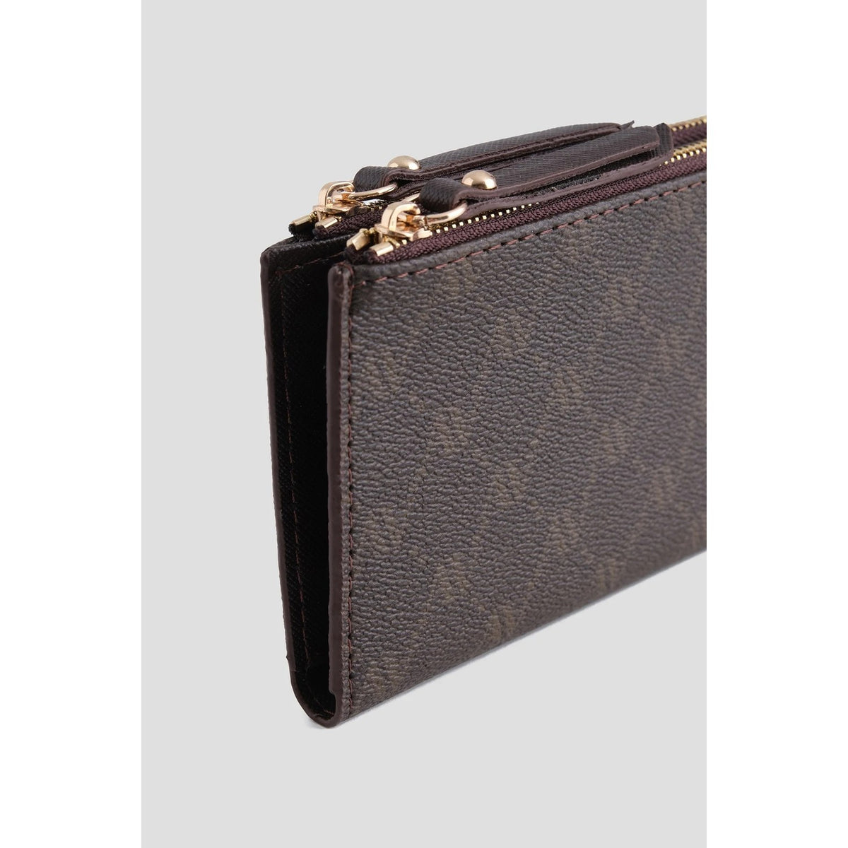 Armine Dotted Wallet Coffee - MALLTURK