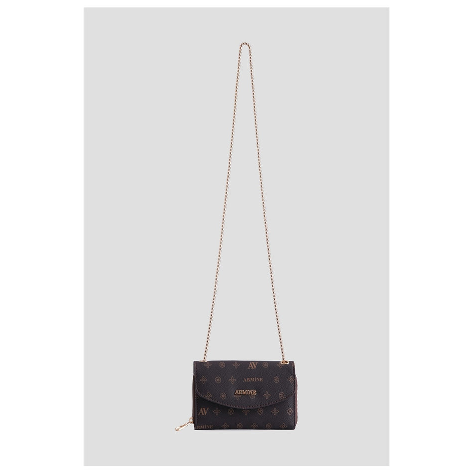 Armine Printed Wallet Coffee