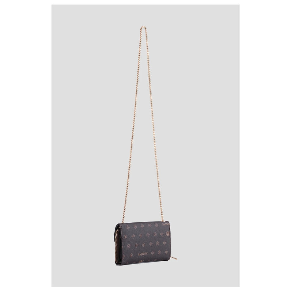 Armine Printed Wallet Coffee