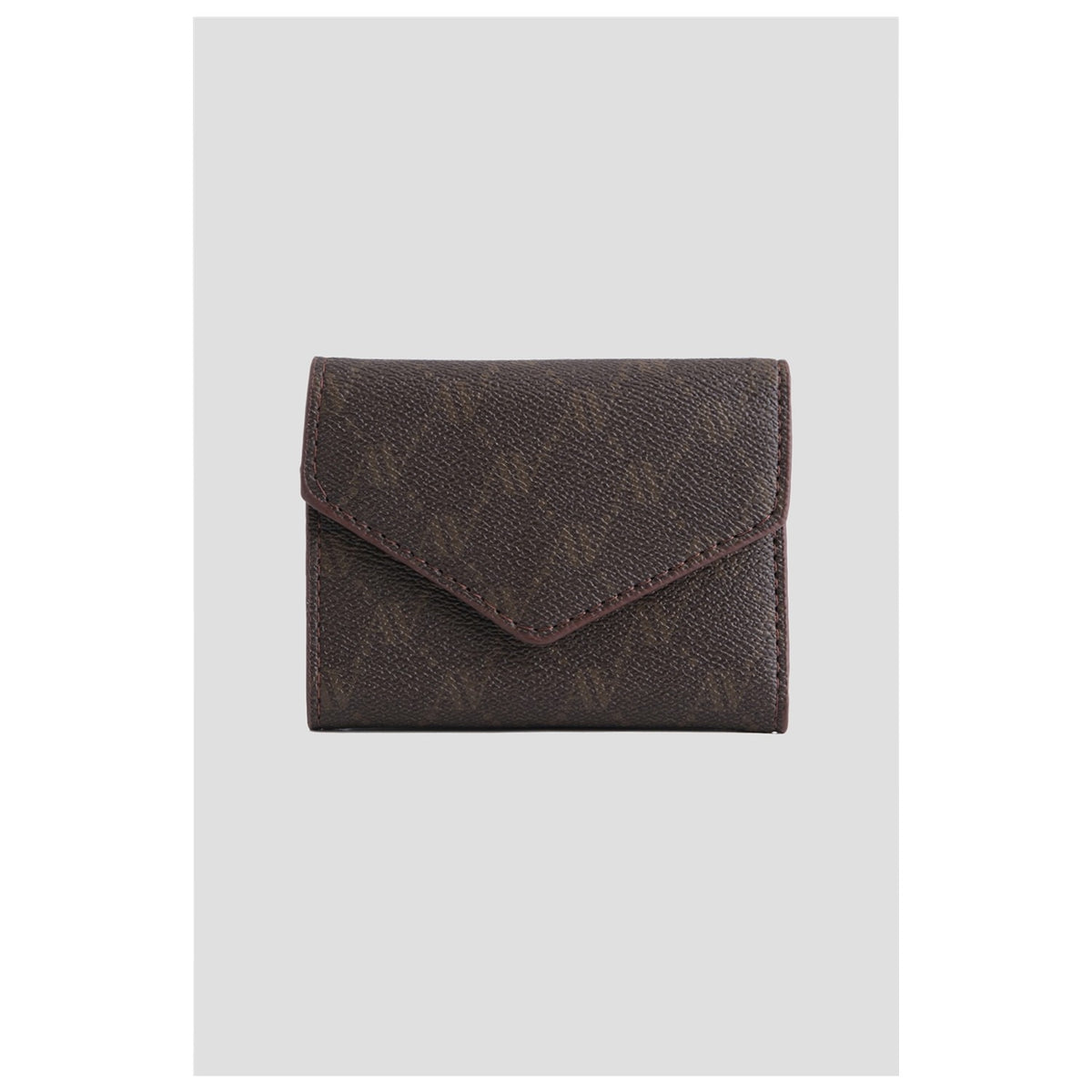 Armine Dotted Wallet Coffee Color - MALLTURK