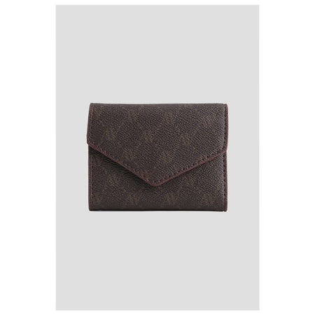 Armine Dotted Wallet Coffee Color - MALLTURK