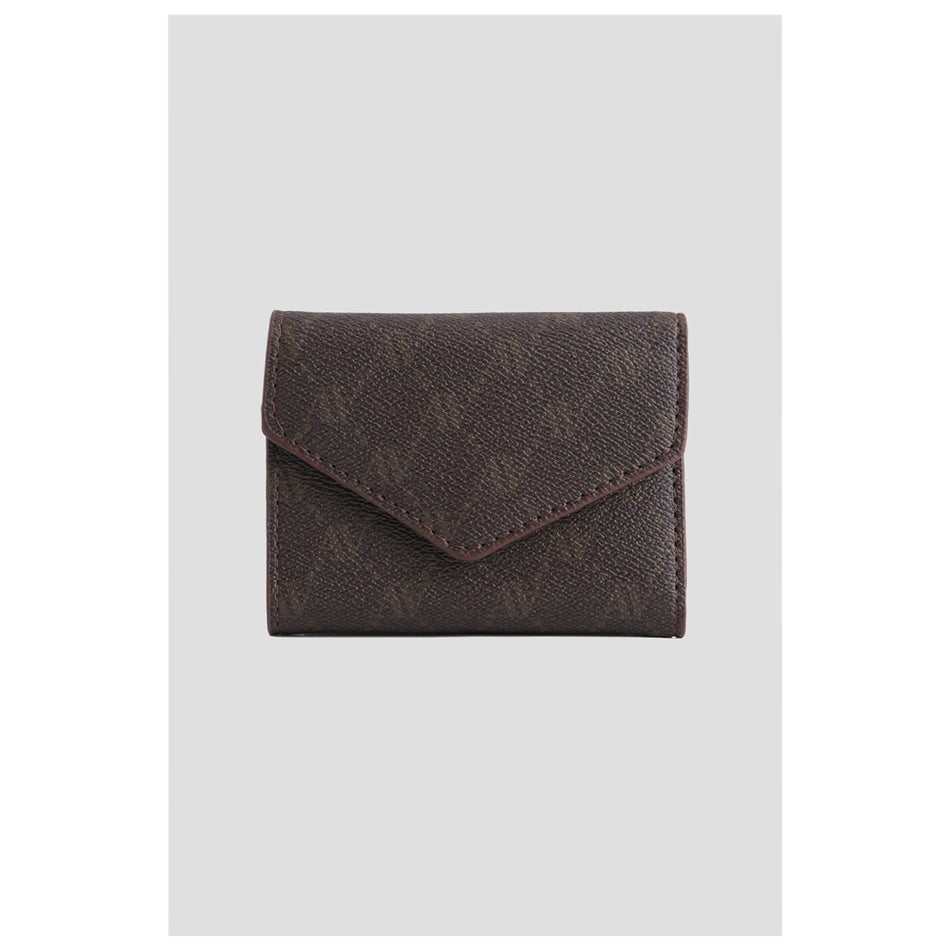 Armine Dotted Wallet Coffee Color - MALLTURK