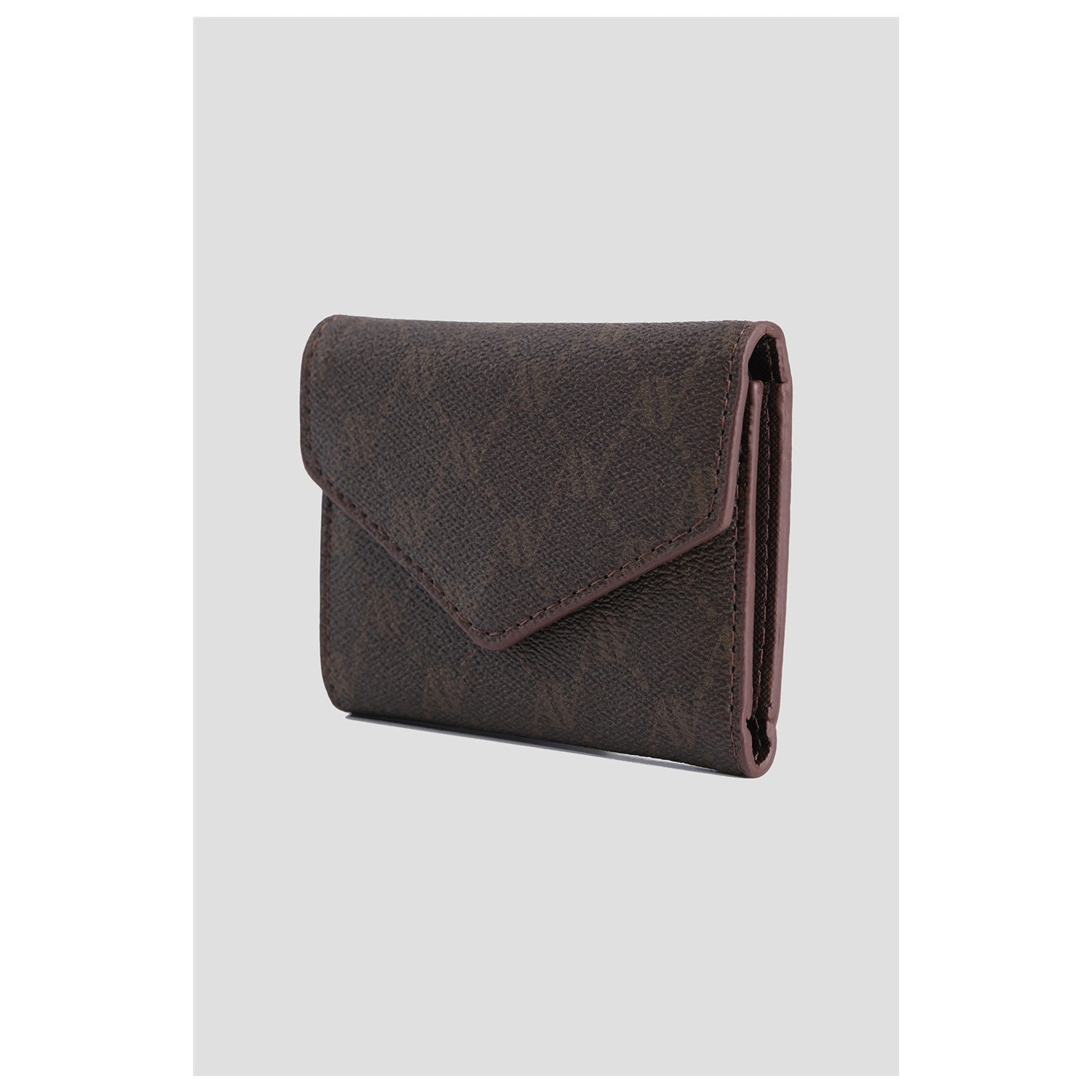Armine Dotted Wallet Coffee Color - MALLTURK