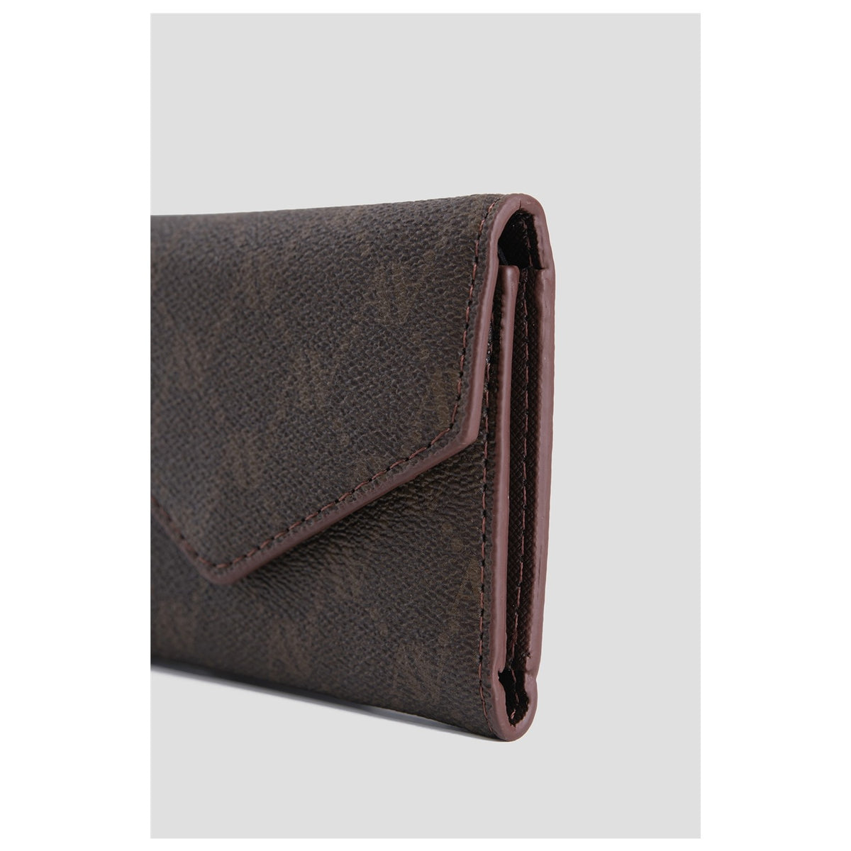 Armine Dotted Wallet Coffee Color - MALLTURK