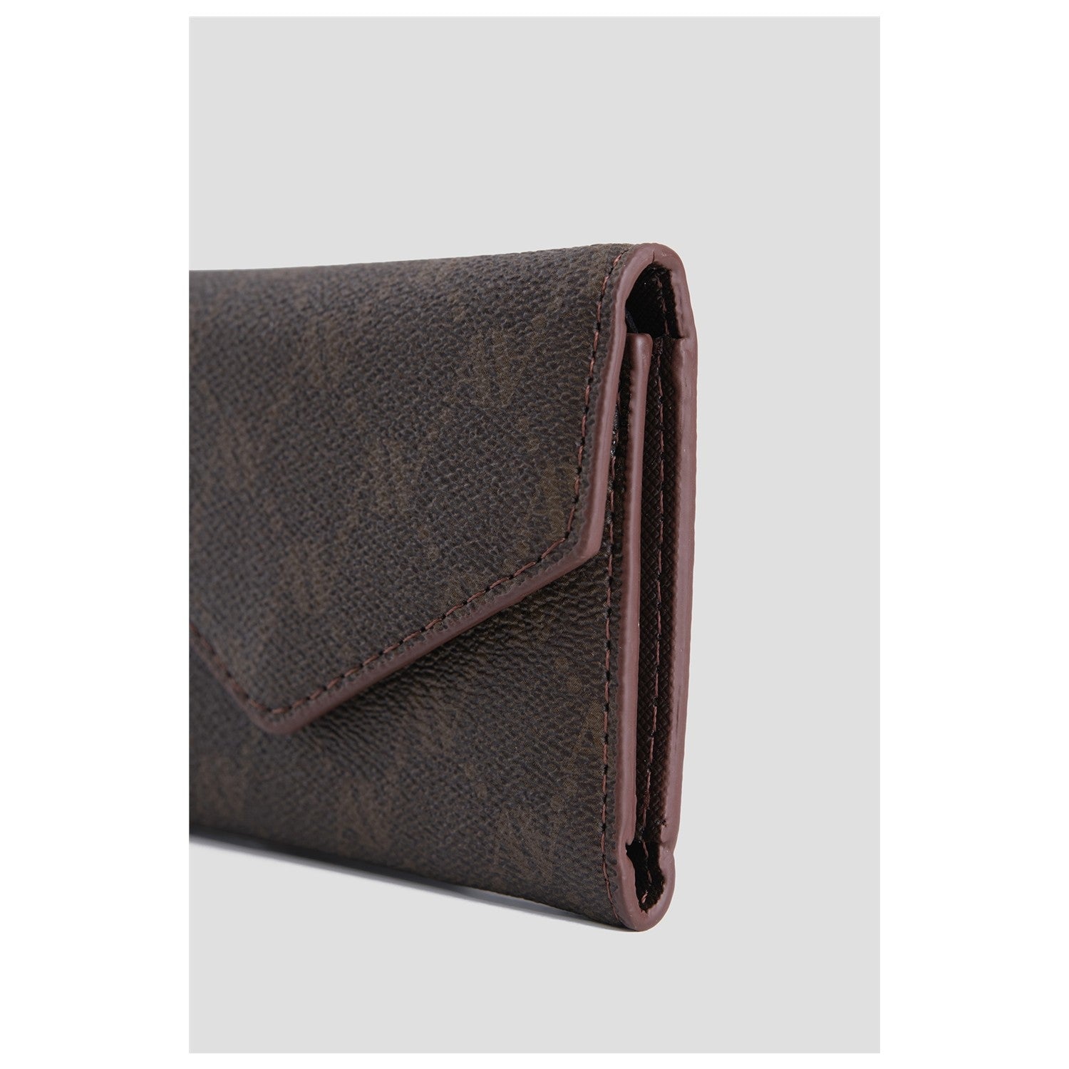 Armine Dotted Wallet Coffee Color - MALLTURK