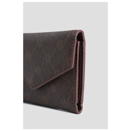 Armine Dotted Wallet Coffee Color - MALLTURK