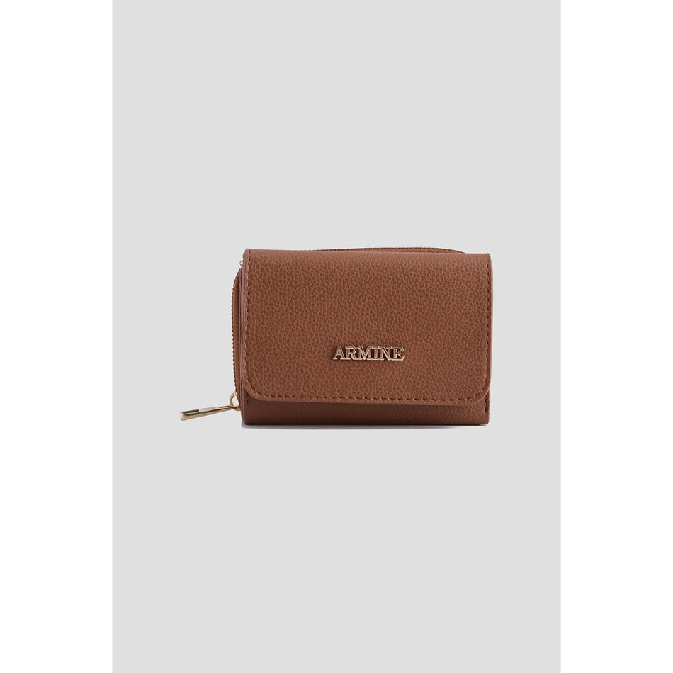 Armine Pia Wallet Tan Color - MALLTURK