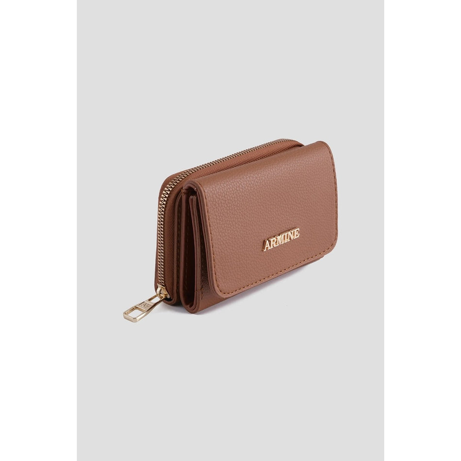 Armine Pia Wallet Tan Color - MALLTURK