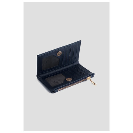 Armine Model Pia Wallet Navy Blue - MALLTURK