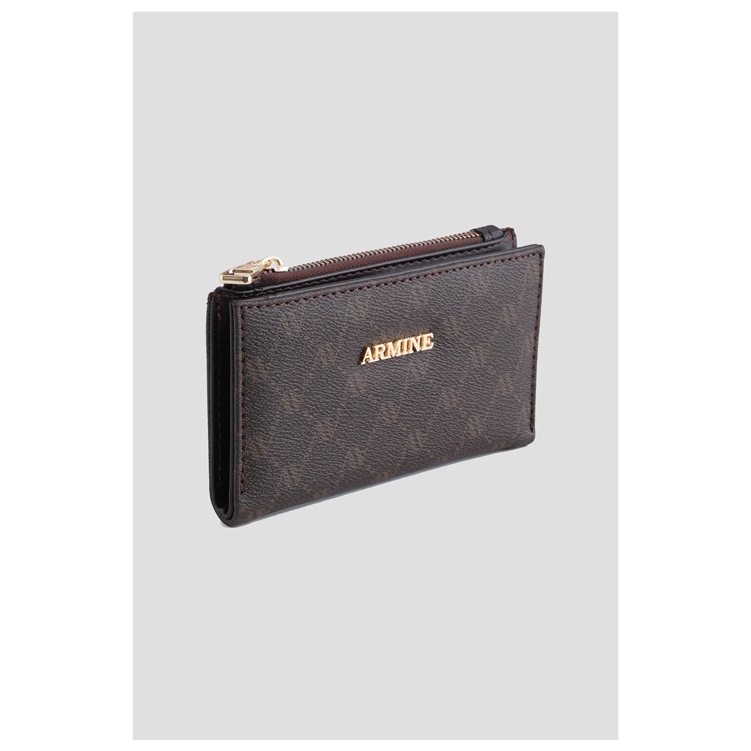 Armine Dotted Wallet Coffee Season Timeless - MALLTURK