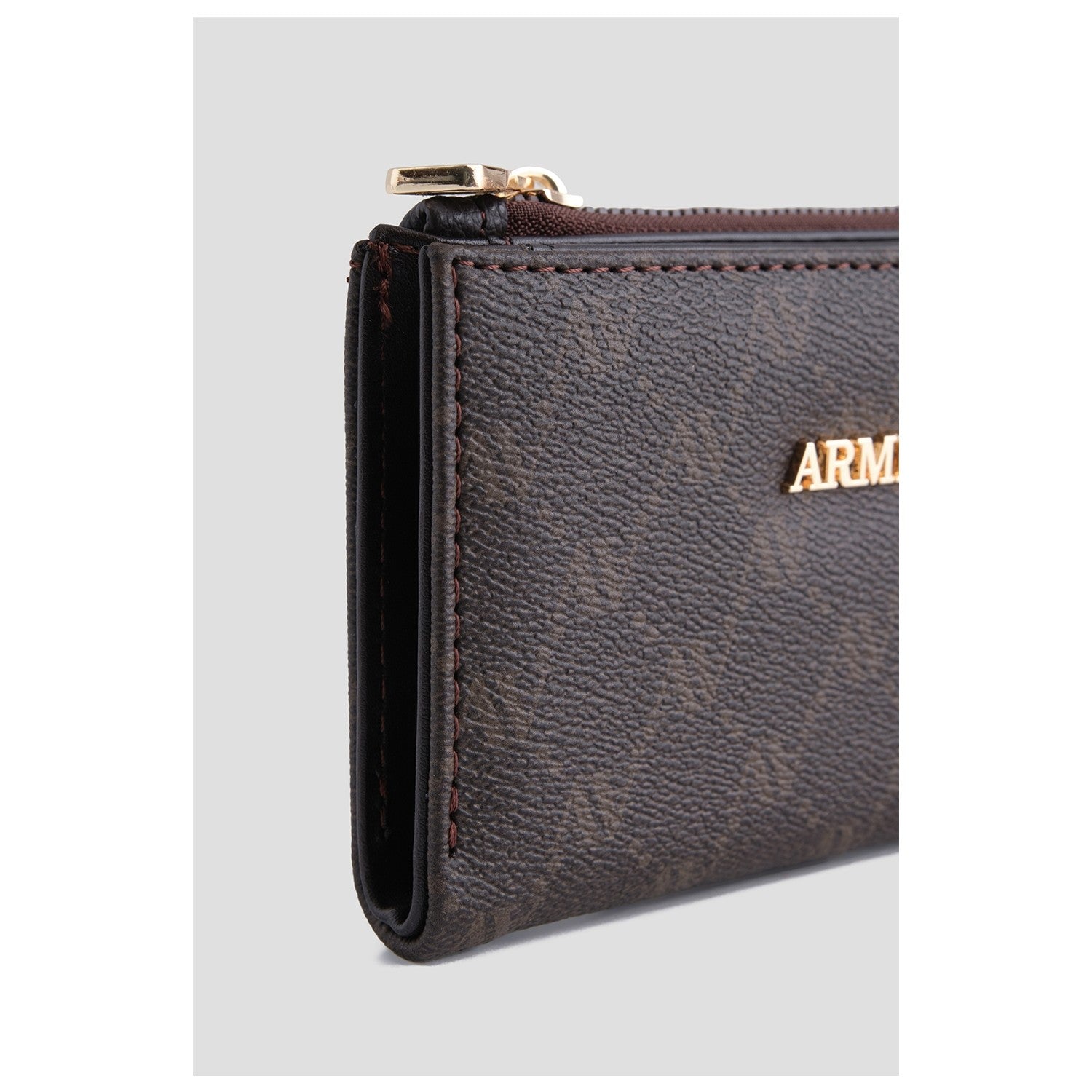 Armine Dotted Wallet Coffee Season Timeless - MALLTURK
