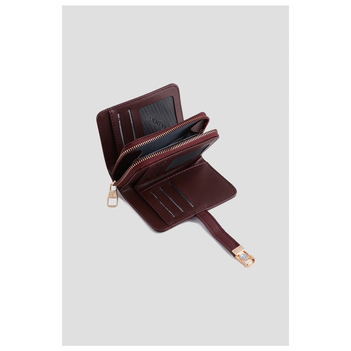 Armine Model Pia Wallet Burgundy - MALLTURK