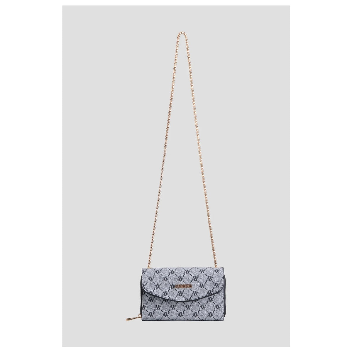 Armine Polka Dot Wallet Grey Design - MALLTURK