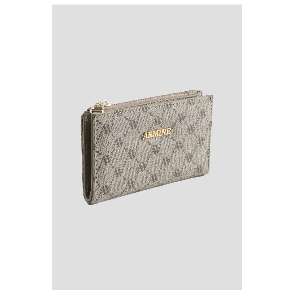 Armine Polka Dot Wallet Mink