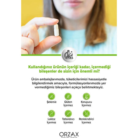Orzax Ocean Enzymes Pancron 60 Capsule Sindirim Support Icin Ozel Formul Turkey Origin - MALLTURK