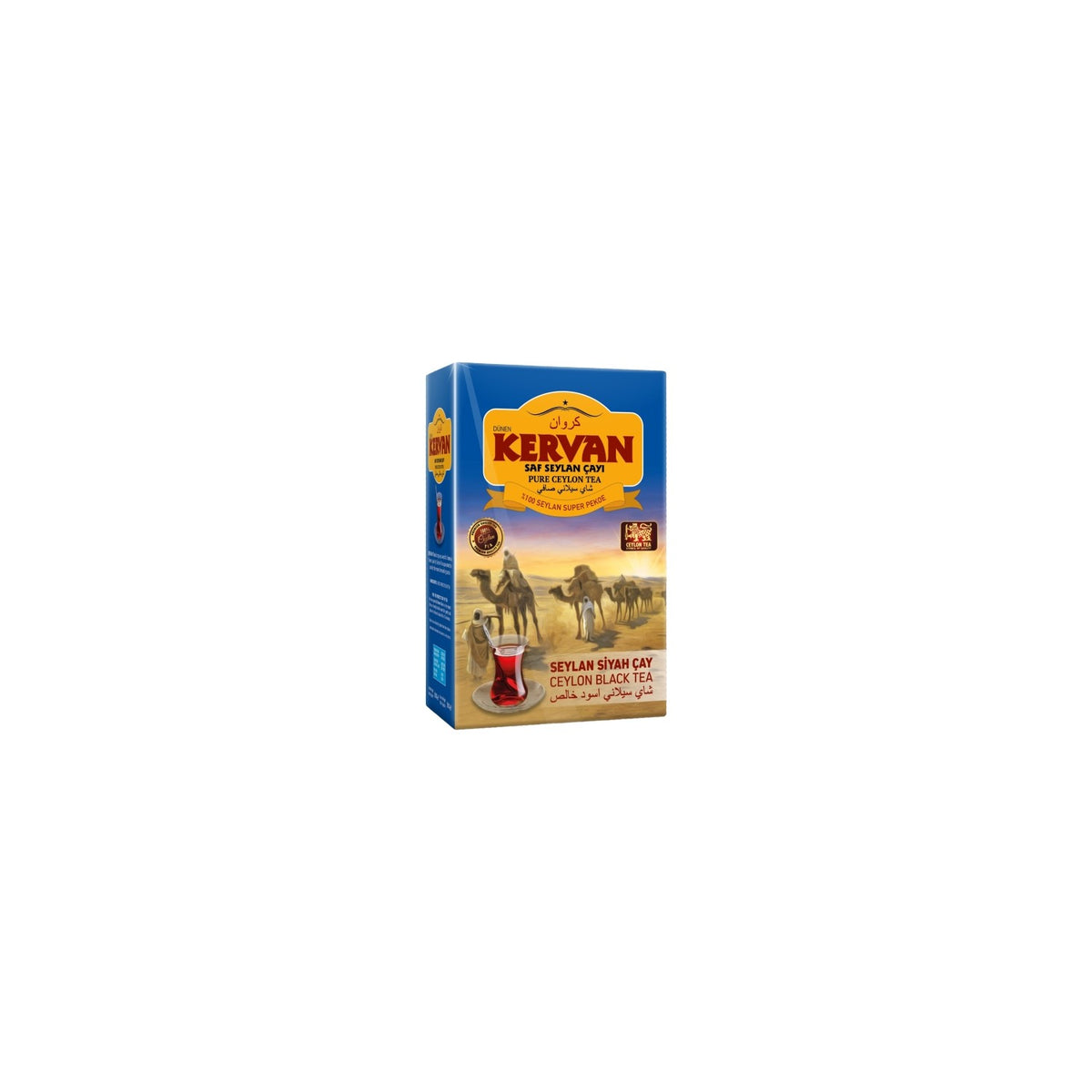 Kervan Saf Seylan tea 800 g black tea Kalitesi with Sri Lanka Menseli Ozel aroma - MALLTURK