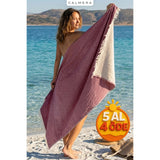 Calmera Doppia Two-Tone Cotton Turkish Pestemal