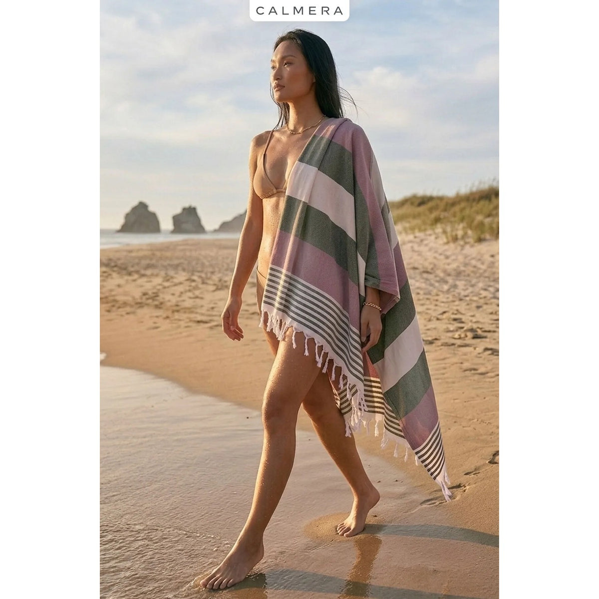 Calmera Natura Cotton Turkish Pestemal