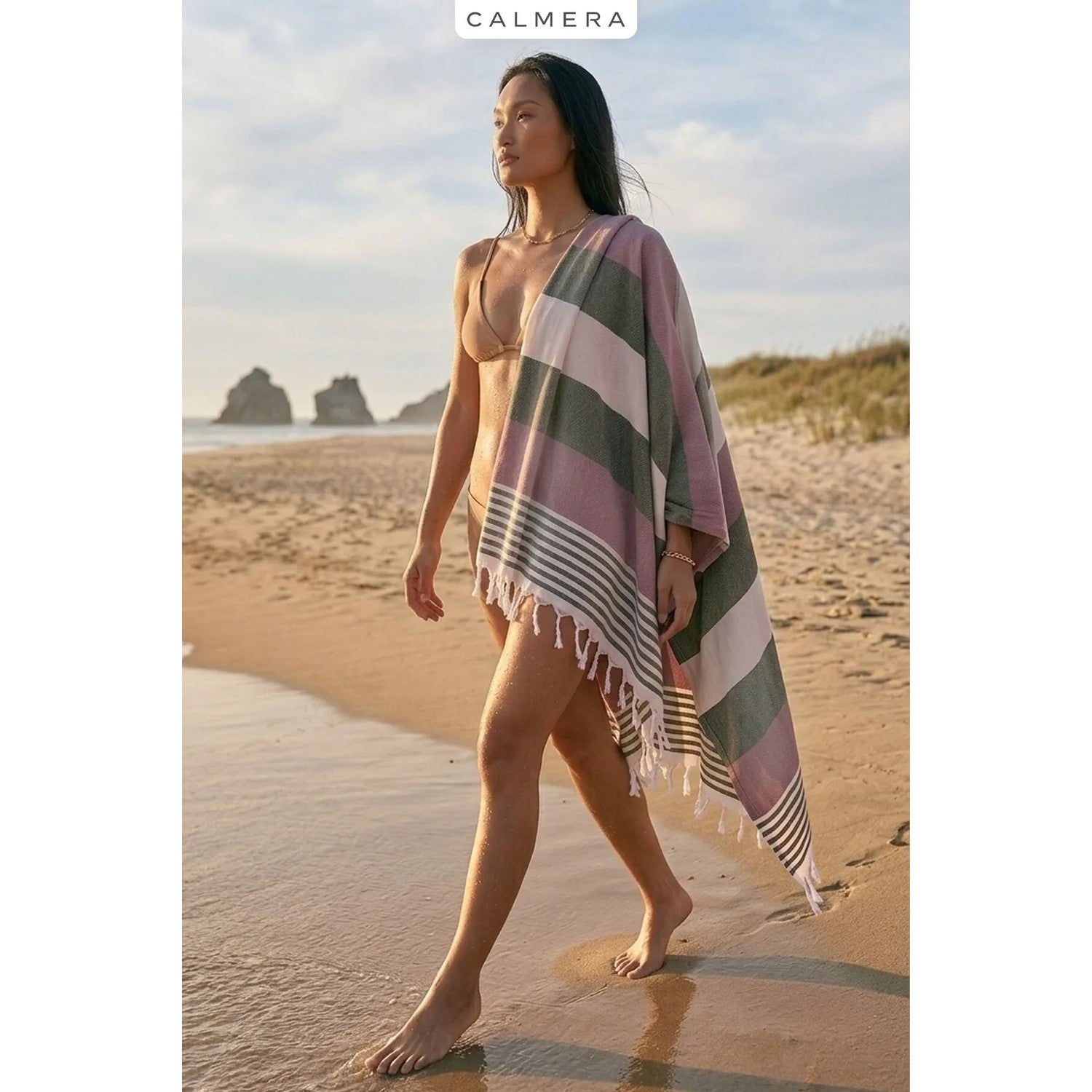 Calmera Natura Cotton Turkish Pestemal