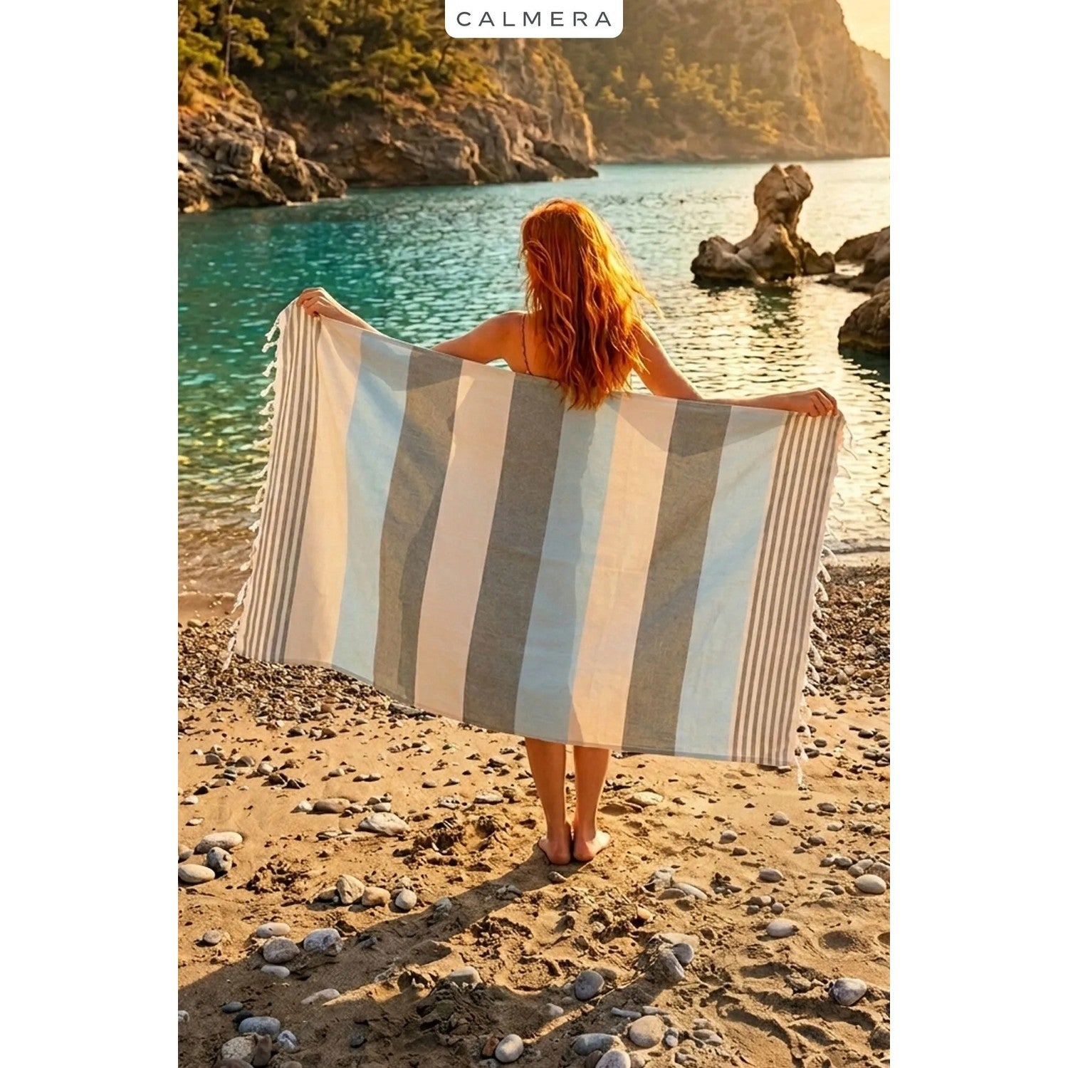 Calmera Natura Cotton Turkish Pestemal
