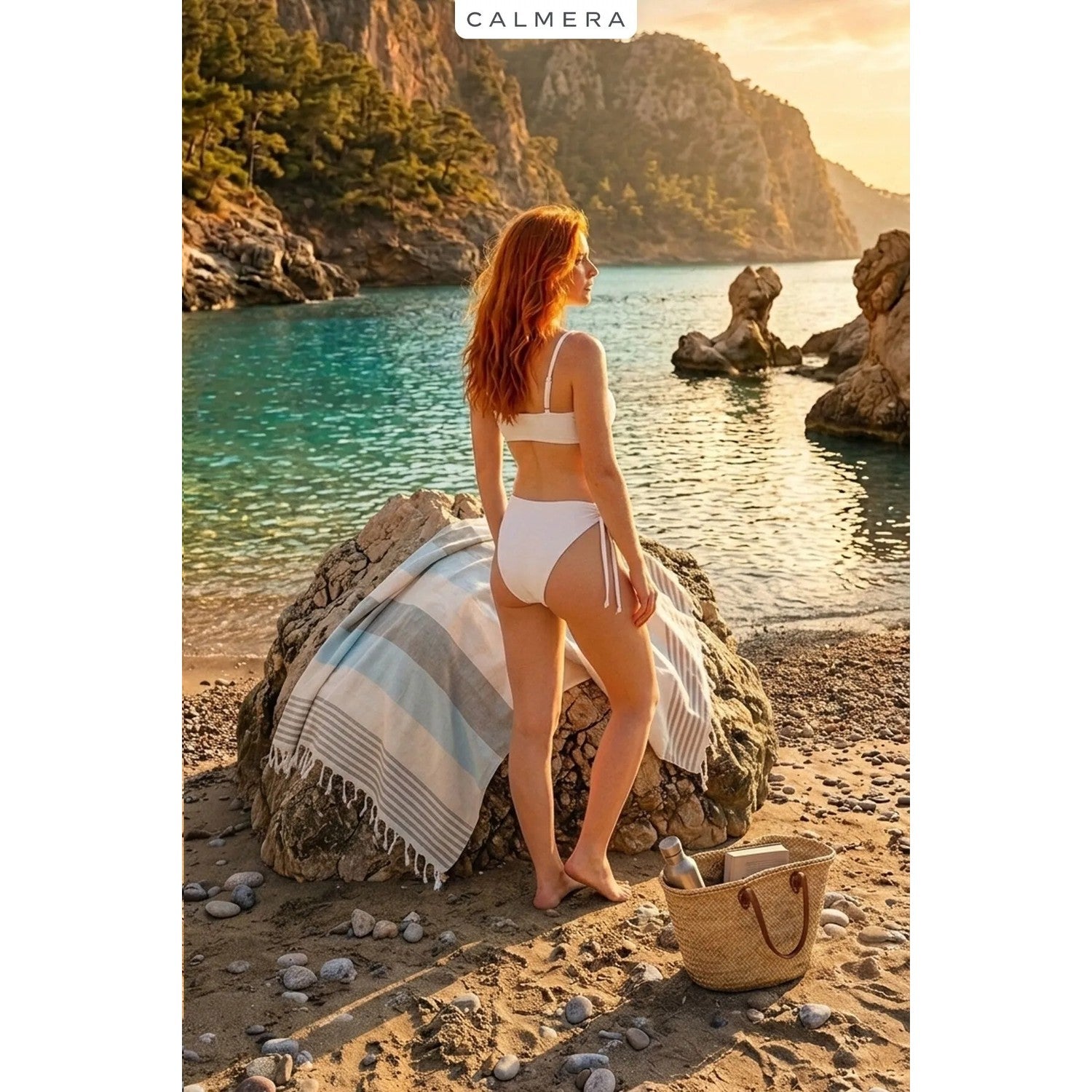 Calmera Natura Cotton Turkish Pestemal