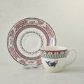 Karaca Iznik Series Fish Turkish Coffee Cup Set 90 ml