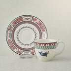 Karaca Iznik Series Fish Turkish Coffee Cup Set 90 ml