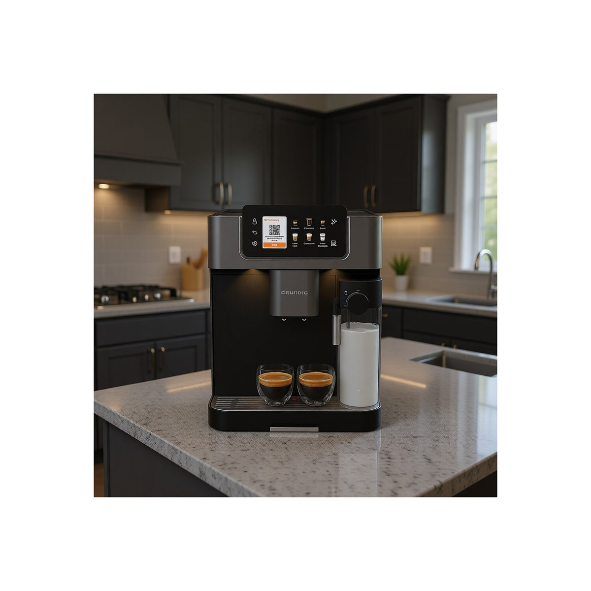 Grundig KVA 8230 Delisia Coffee Fully Automatic Espresso Machine - MALLTURK