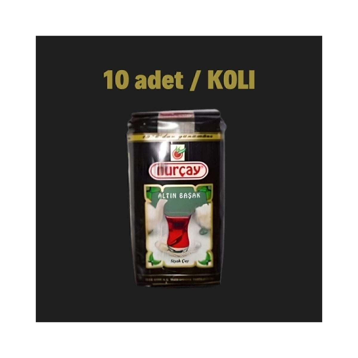 Nurcay Altinbasak tea 500 g - 10 pieces natural leaf black tea Aromasi with quality Secim