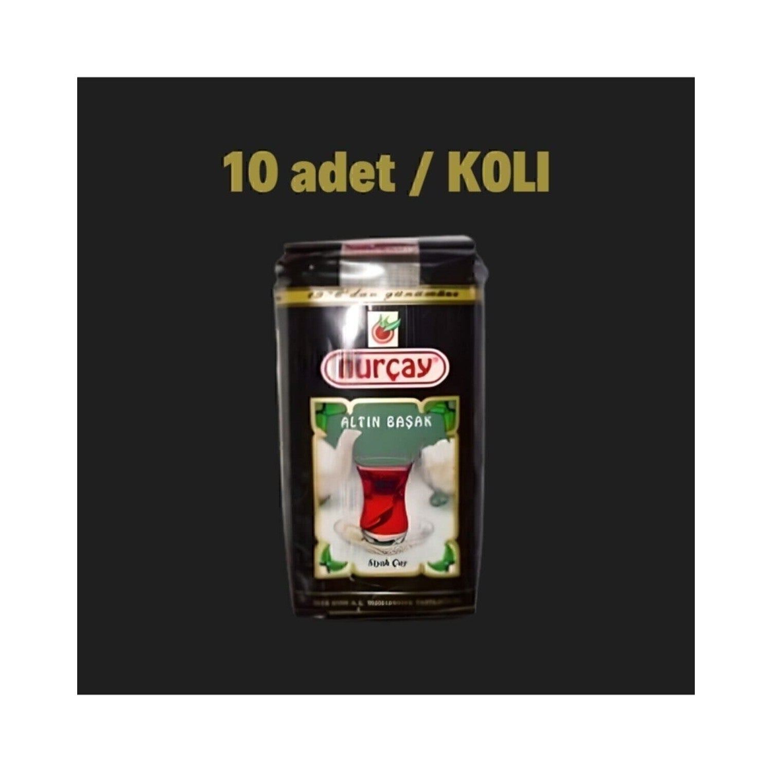 Nurcay Altinbasak tea 500 g - 10 pieces natural leaf black tea Aromasi with quality Secim