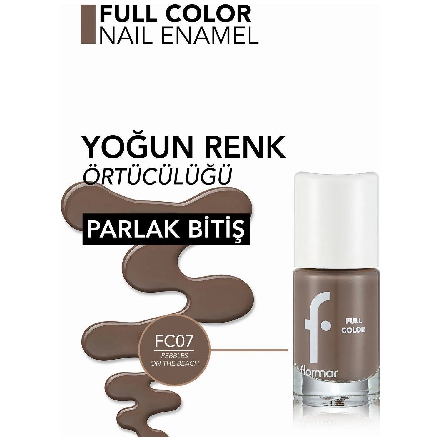 Flormar Full Color Nail Polish - MALLTURK