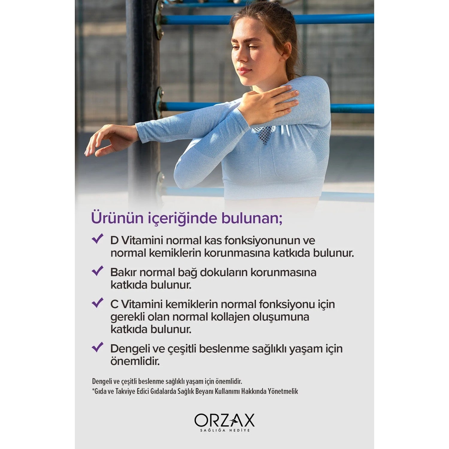 Orzax Ocean Colflex 30 Sachet Unflavored Dietary Supplement Turkey Origin Ingredient Information 850081345053 - MALLTURK